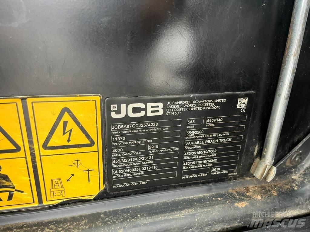 JCB 540-140 Stivuitoare telescopice