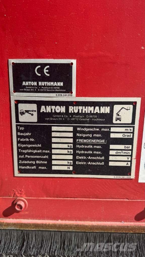 Ruthmann TR220 Nacele cu brat telescopic