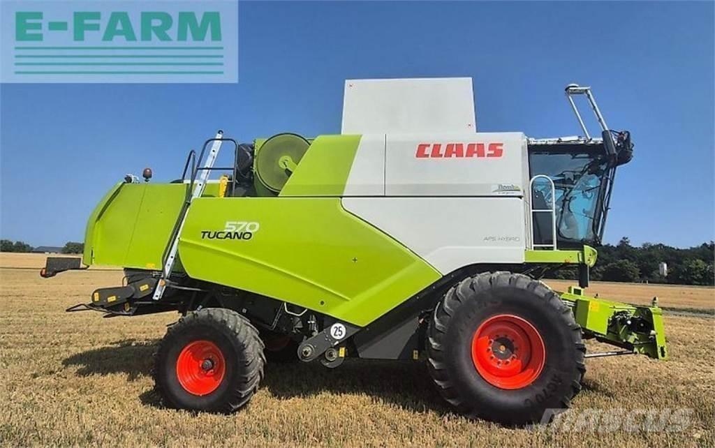 CLAAS tucano 570 Combine de secerat