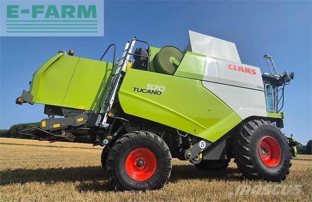 CLAAS tucano 570 Combine de secerat