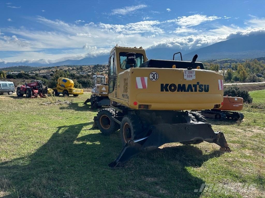 Komatsu PW 170-6 Excavatoare cu roti