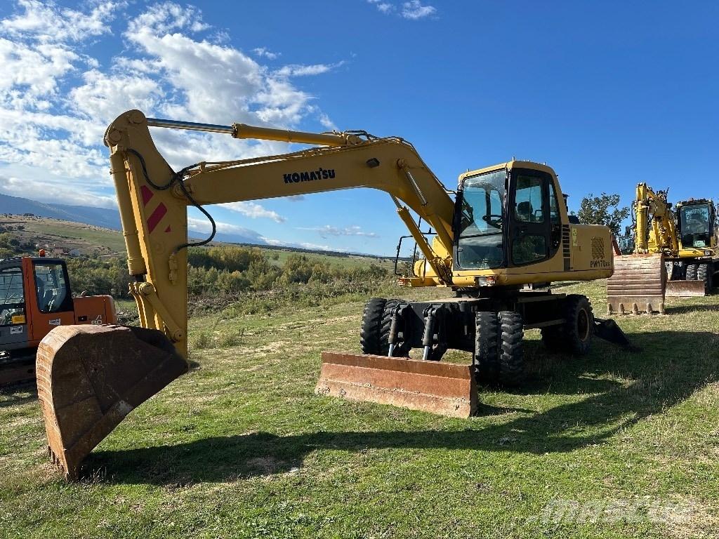 Komatsu PW 170-6 Excavatoare cu roti