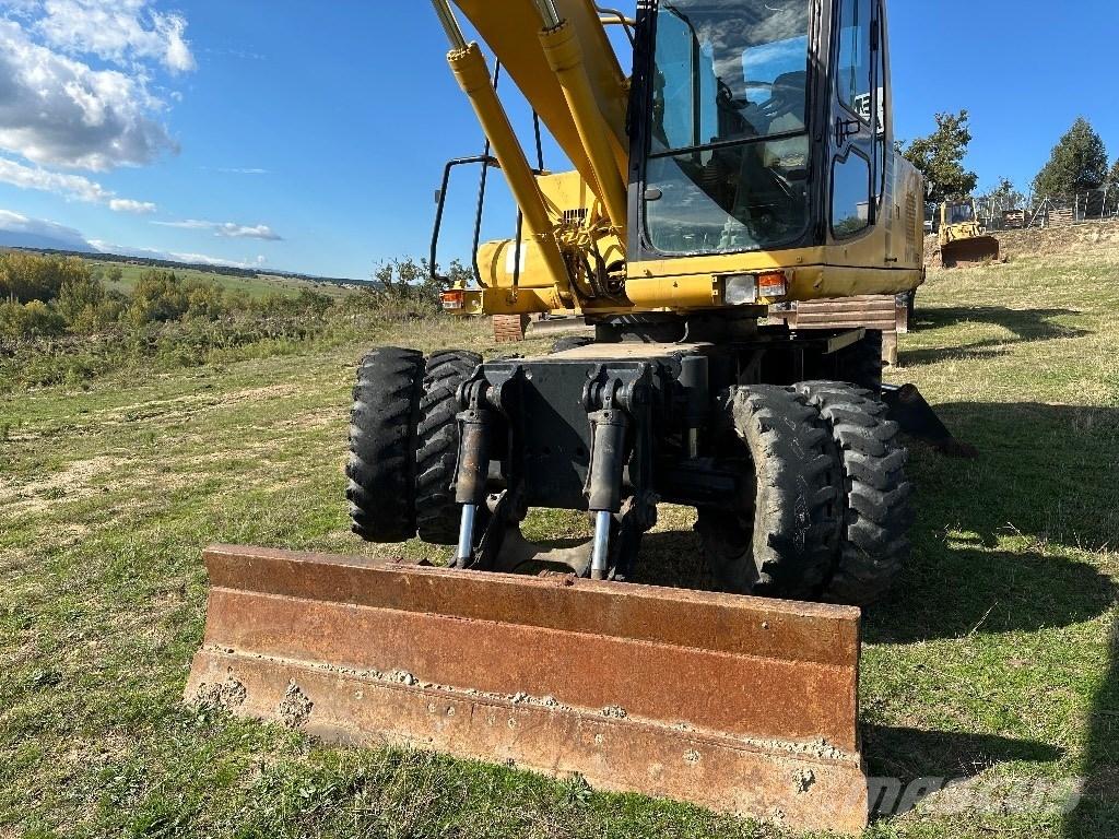 Komatsu PW 170-6 Excavatoare cu roti