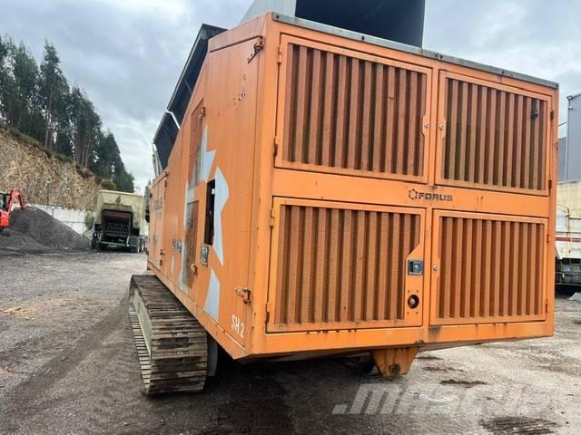 Forus BZ396 Masina de tocat deseuri