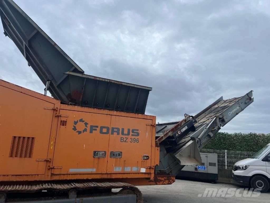 Forus BZ396 Masina de tocat deseuri