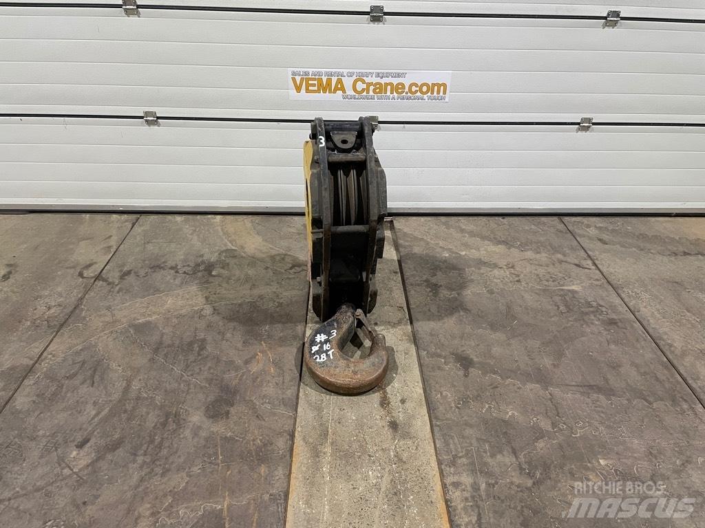 Krupp hookblock 28T Piese si echipamente pentru macara