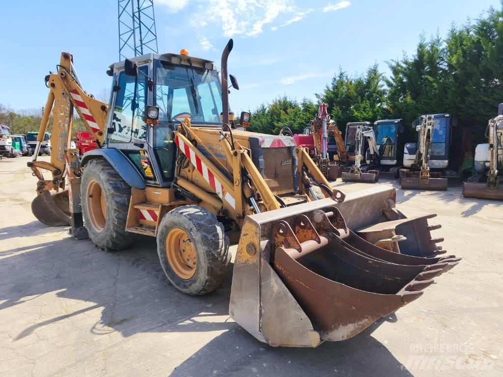 CASE 580 K Turbo Buldoexcavatoare
