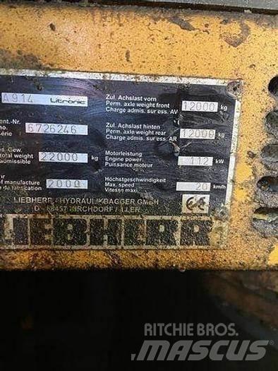 Liebherr A914 Excavatoare speciale