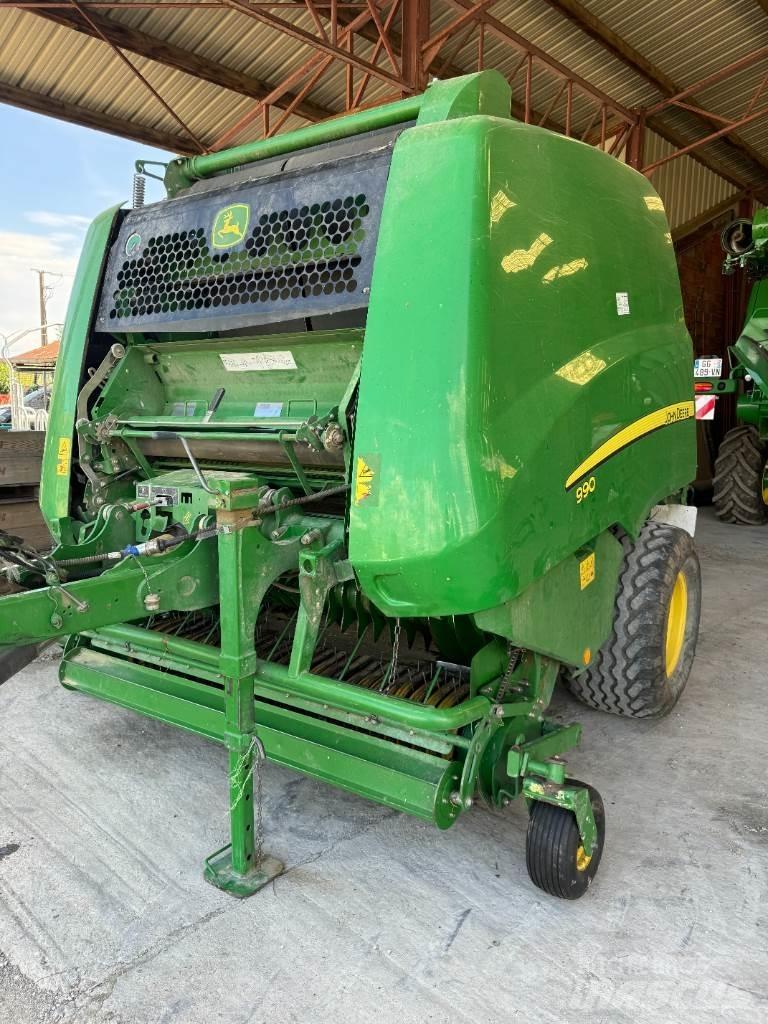 John Deere 990 Masina de balotat cilindric