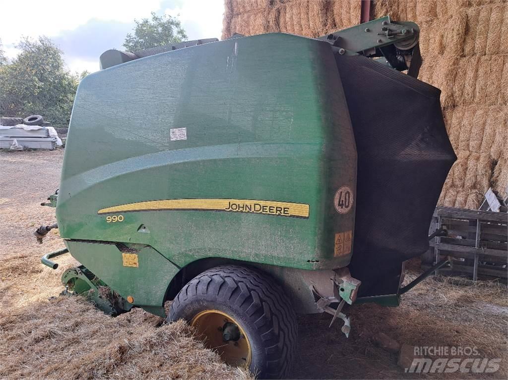 John Deere 990 Masina de balotat cilindric