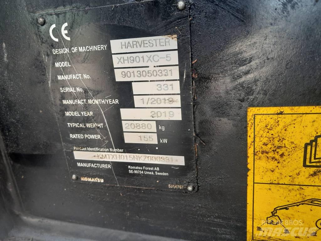 Komatsu 901 XC Combine forestiere