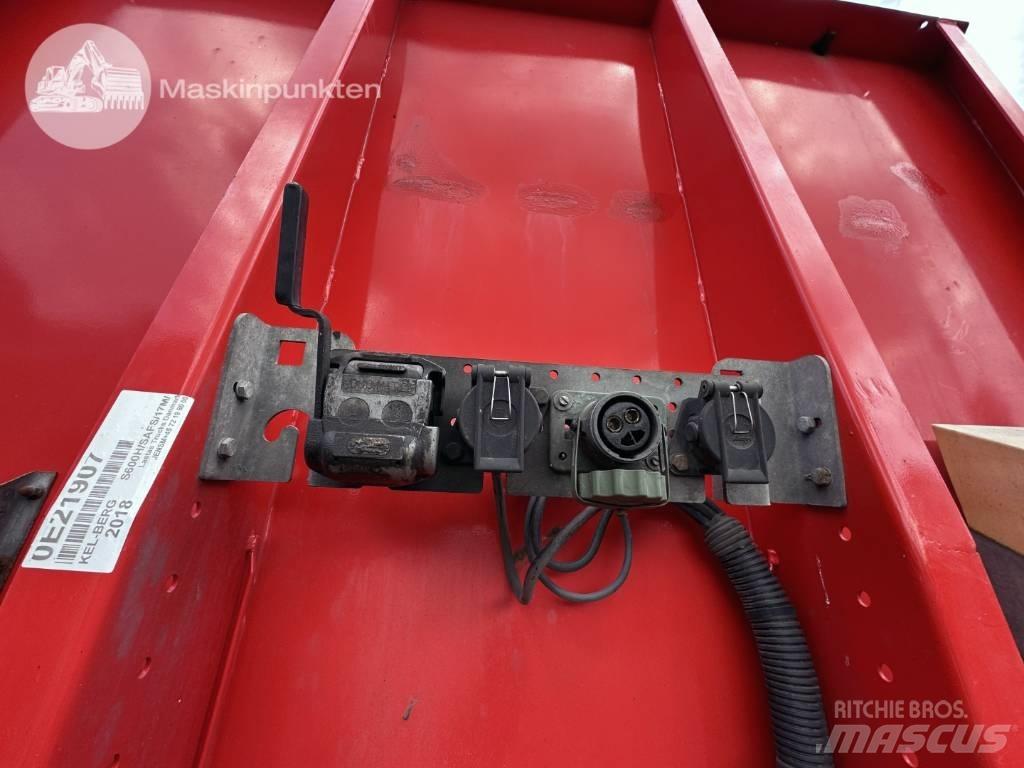 Kel-Berg S 600 H Flatbed/Dropside semi-trailers