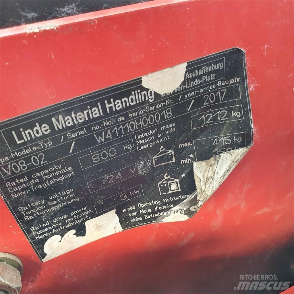 Linde V08-02 Utilaje speciale de ridicare si agatare