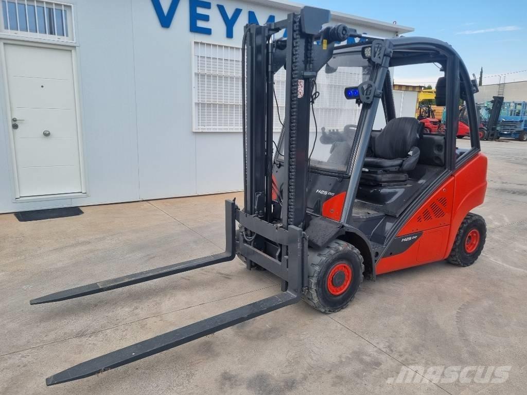 Linde H 25 D-02 Stivuitor diesel