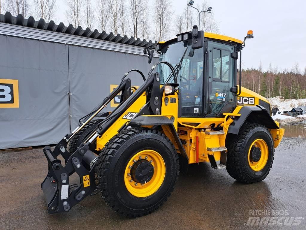 JCB 417 HT Incarcator pe pneuri