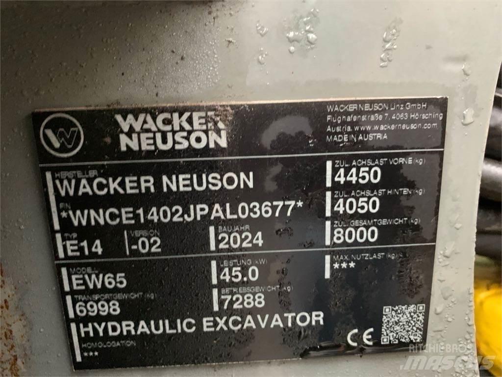 Wacker Neuson EW65 Excavatoare cu roti