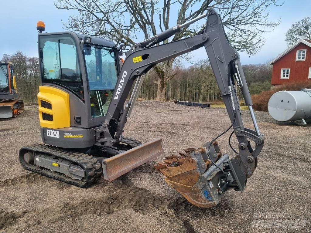 Volvo ECR25 D Mini excavatoare < 7t