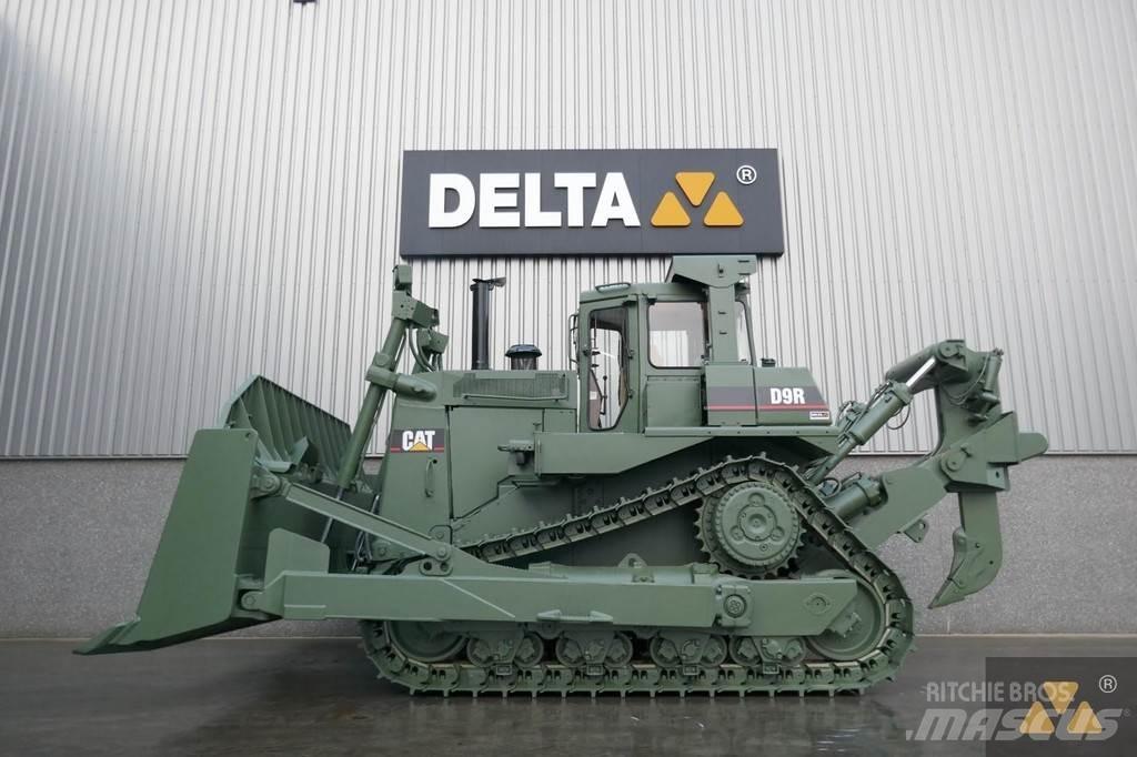 CAT D9R Ex-army Buldozere pe senile