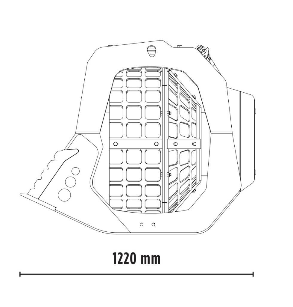 MB Crusher MB-S10 cupa de excavat cu cernere