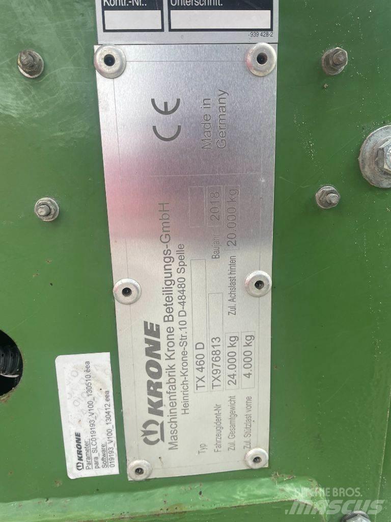 Krone TX 460 D Alte remorci