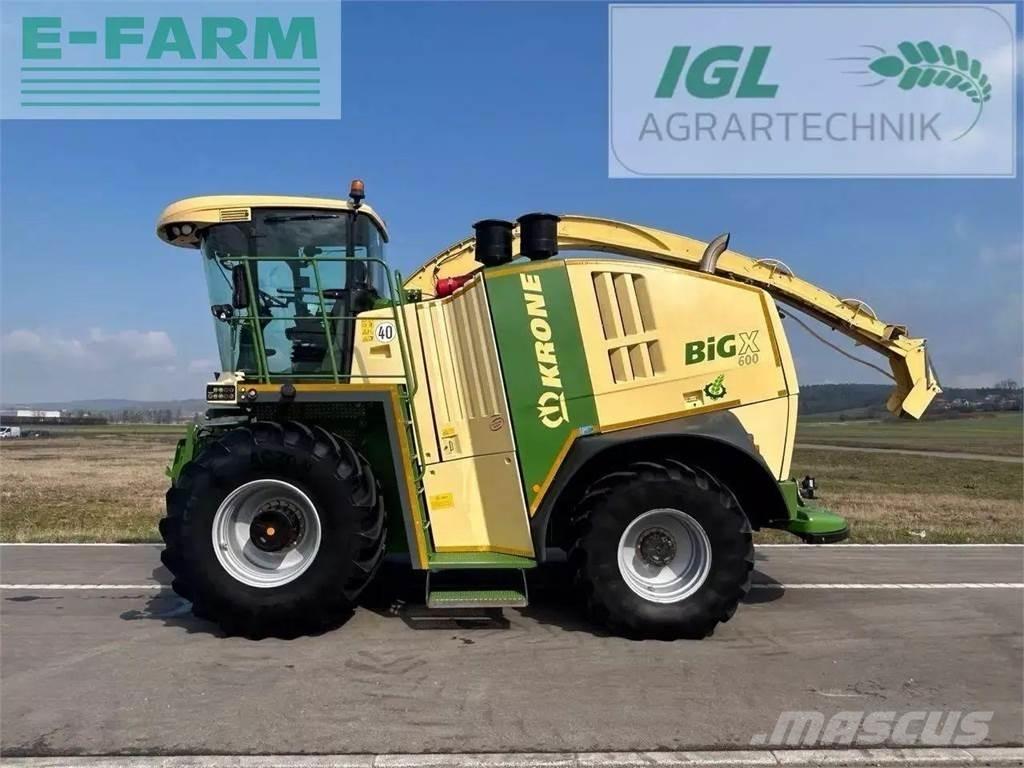 Krone big x 600 i Forajere cu autopropulsare