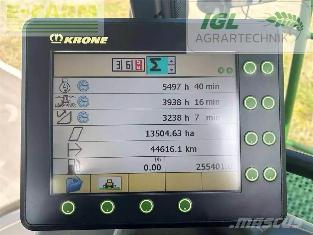Krone big x 600 i Forajere cu autopropulsare