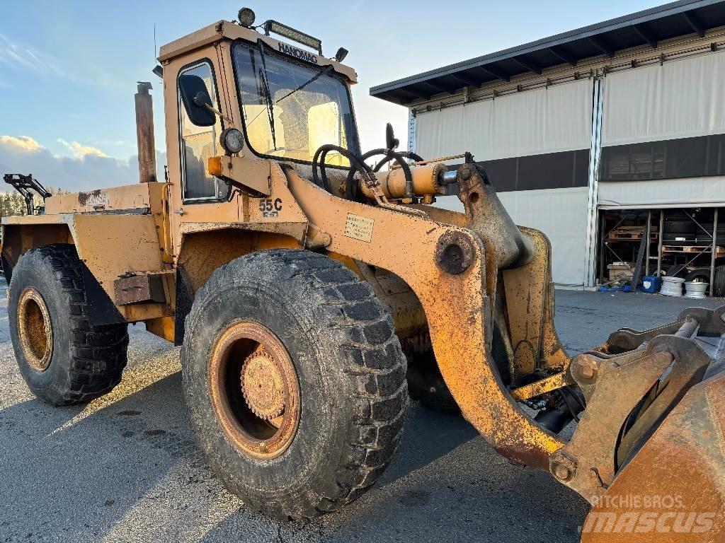 Hanomag 55C SUPER Incarcator pe pneuri