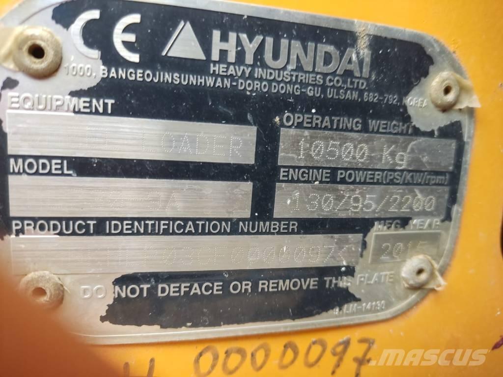 Hyundai 730-9A Incarcator pe pneuri