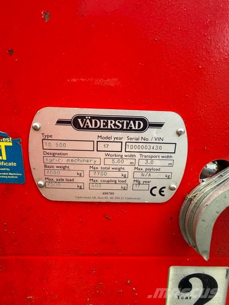Väderstad TD500 Cultivatoare