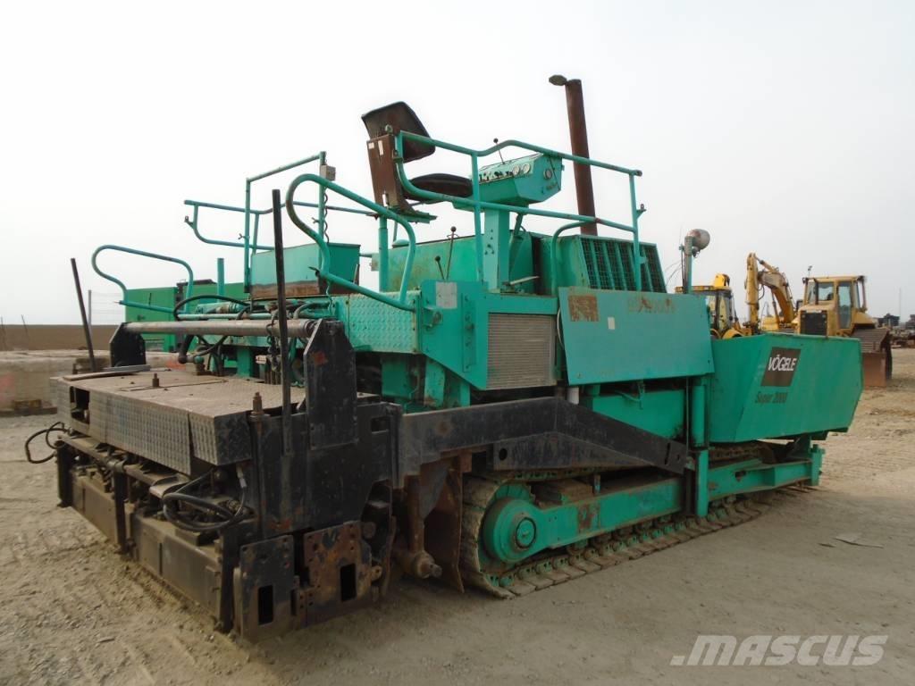 Vögele Super 2000 Pavatoare asfalt