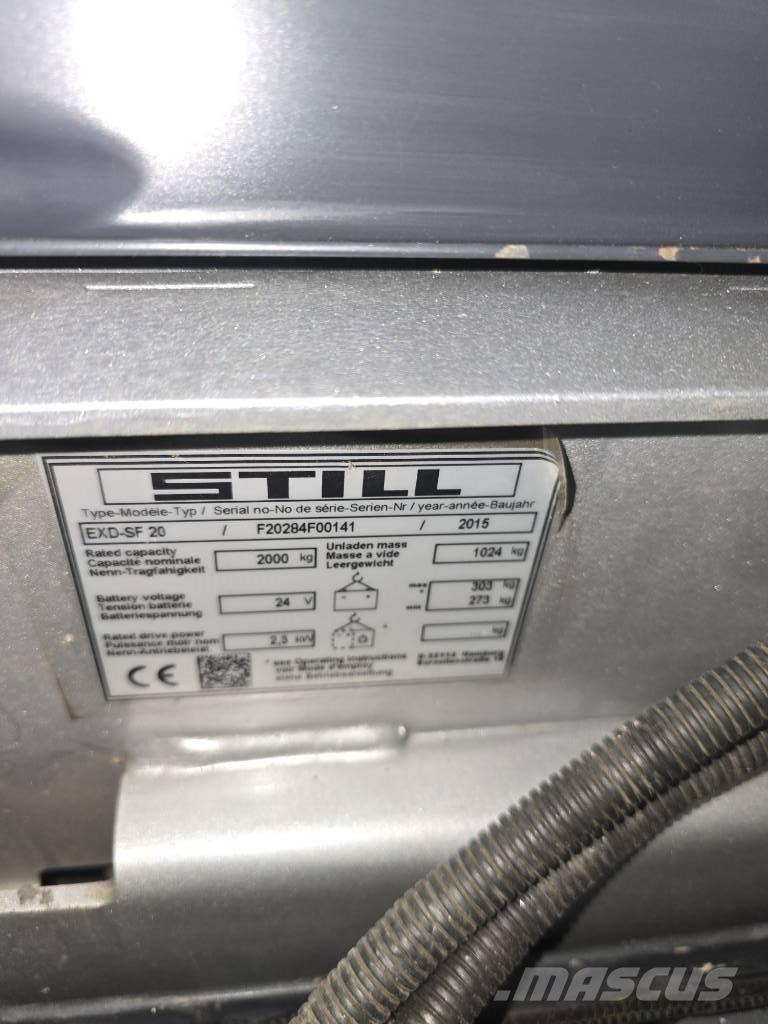 Still EXD SF 20I Transpaleti autopropulsanti