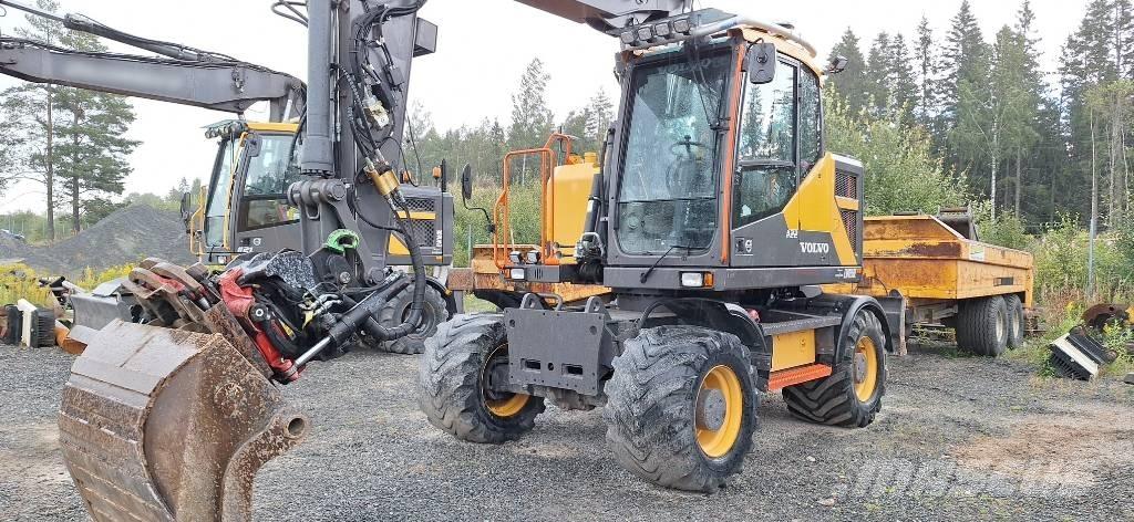 Volvo EWR 150 E Excavatoare cu roti