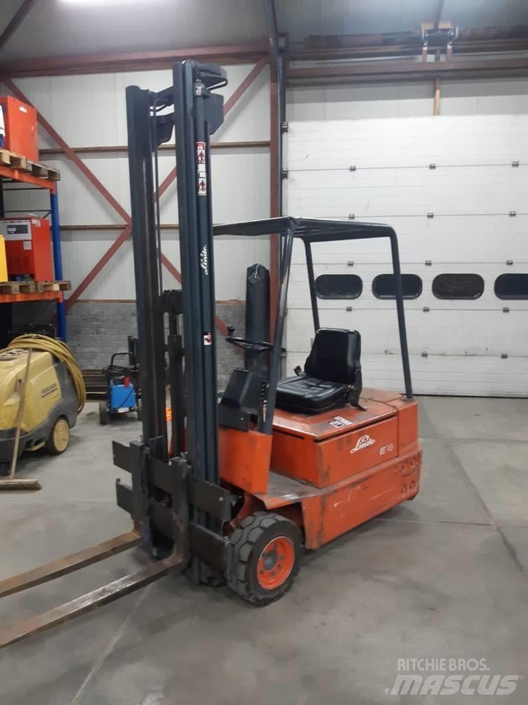 Linde E 16 Stivuitor electric