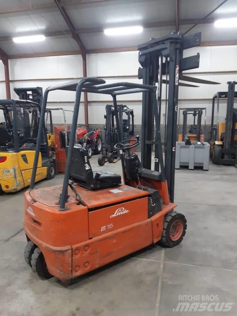 Linde E 16 Stivuitor electric