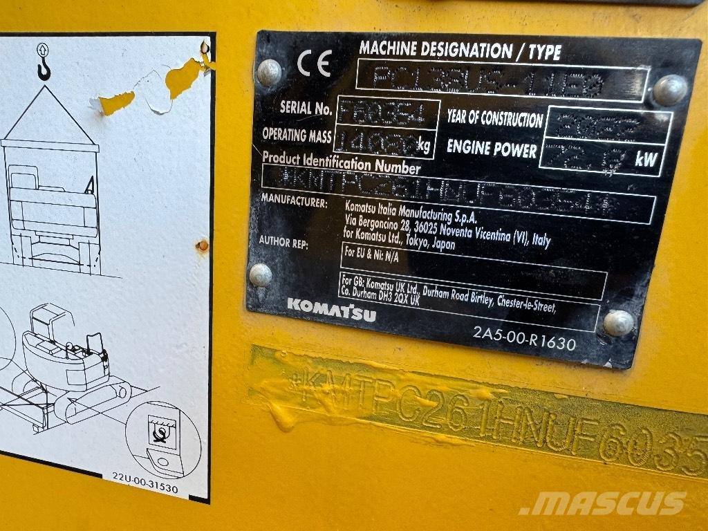 Komatsu PC 138 US-11 Excavatoare pe șenile

