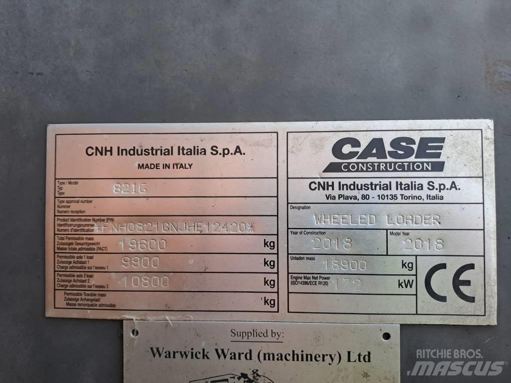 CASE 821GXR Incarcator pe pneuri