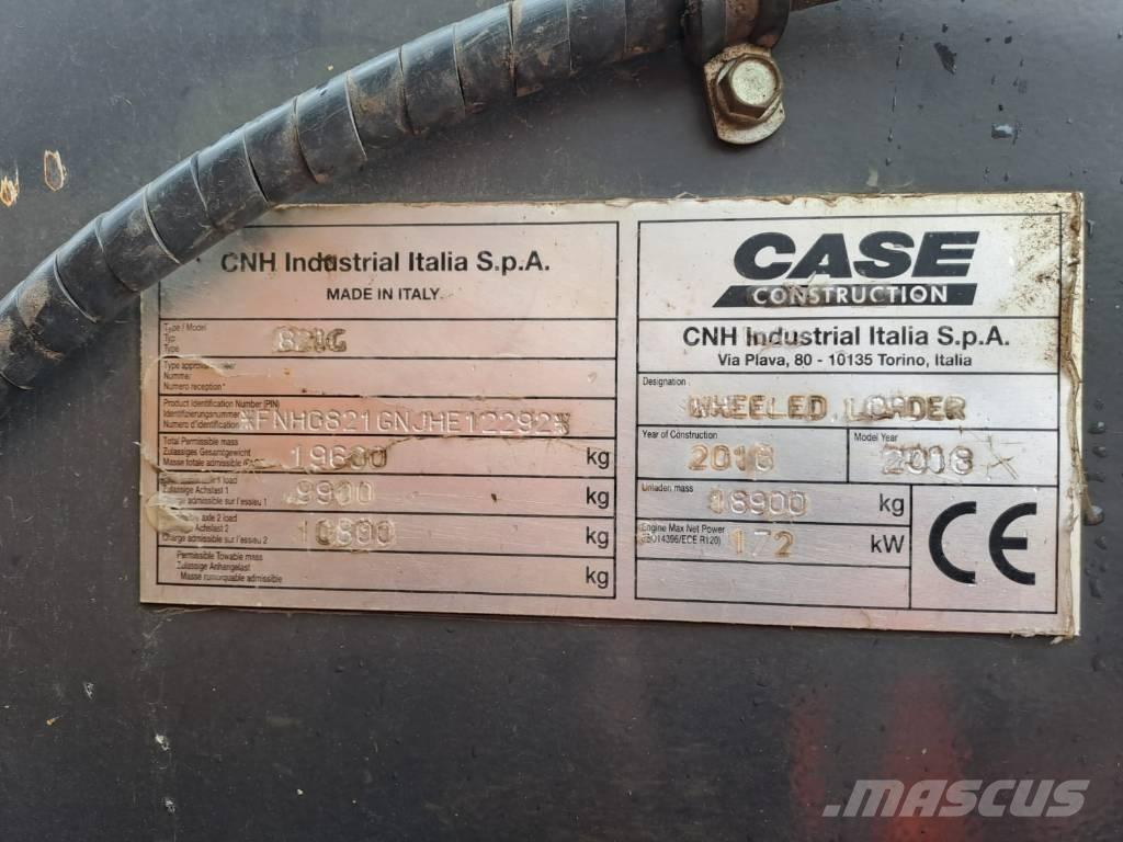 CASE 821 G Evolution Incarcator pe pneuri