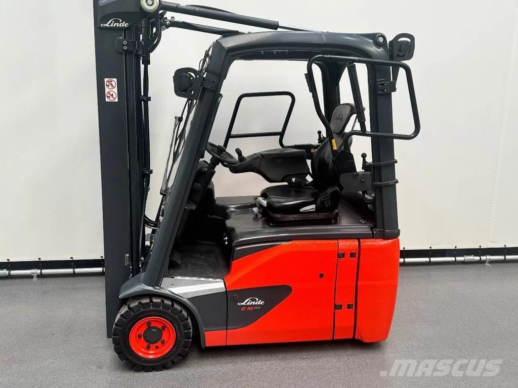 Linde 386 E 16-02 Stivuitor electric