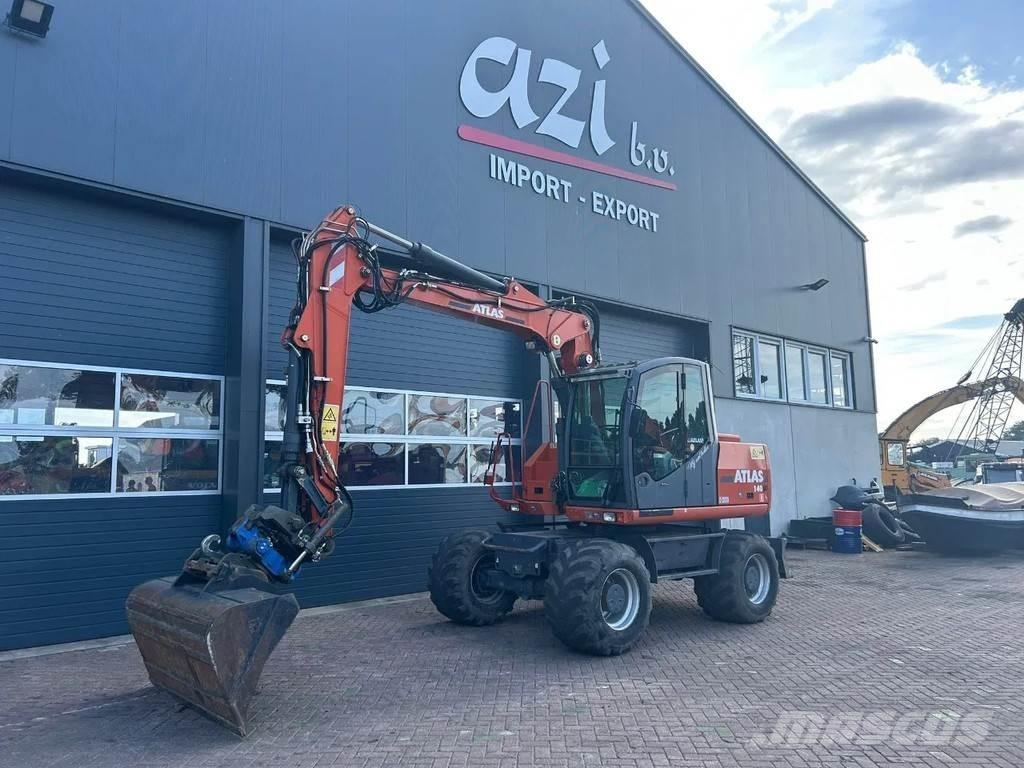Atlas 140W Excavatoare cu roti