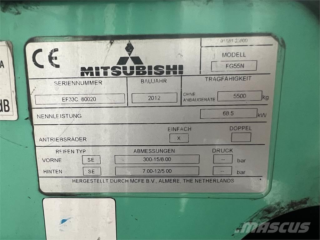 Mitsubishi FG 55 N Stivuitor GPL