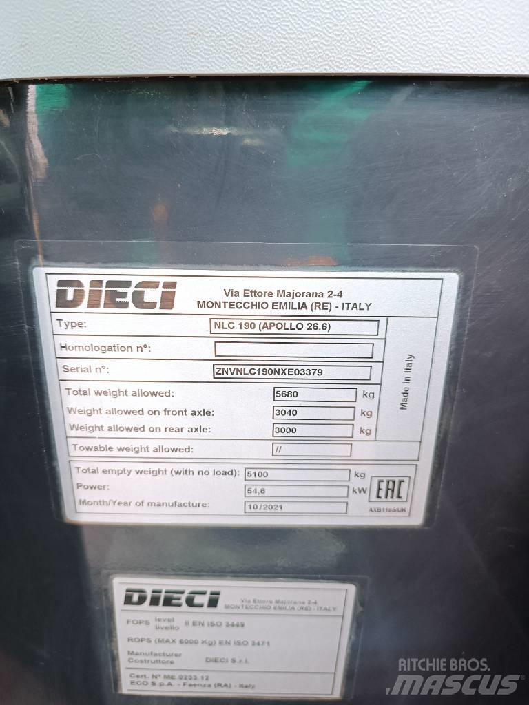 Dieci Apollo 26.6 Stivuitoare telescopice
