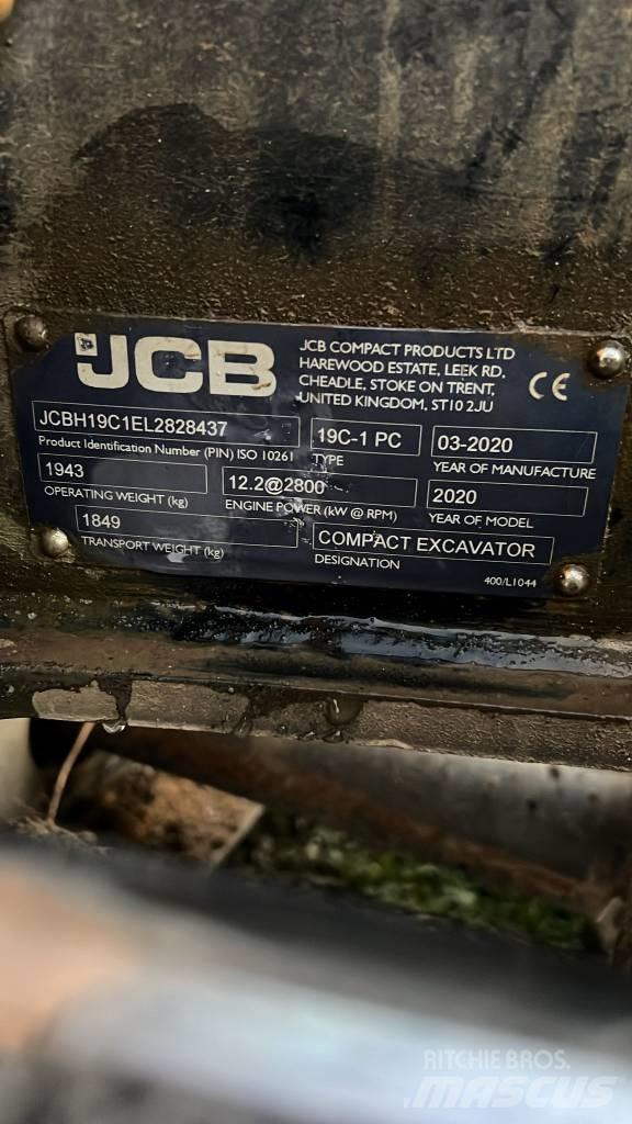 JCB 19 C-1 Mini excavatoare < 7t