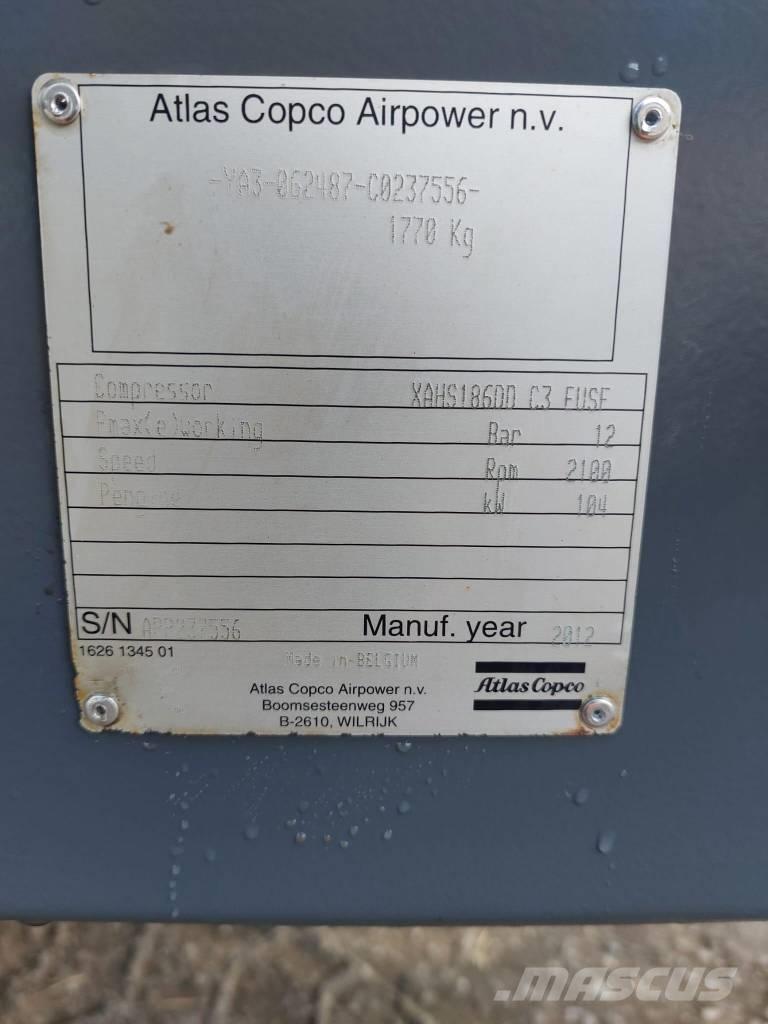 Atlas Copco XAHS186 Compresoare