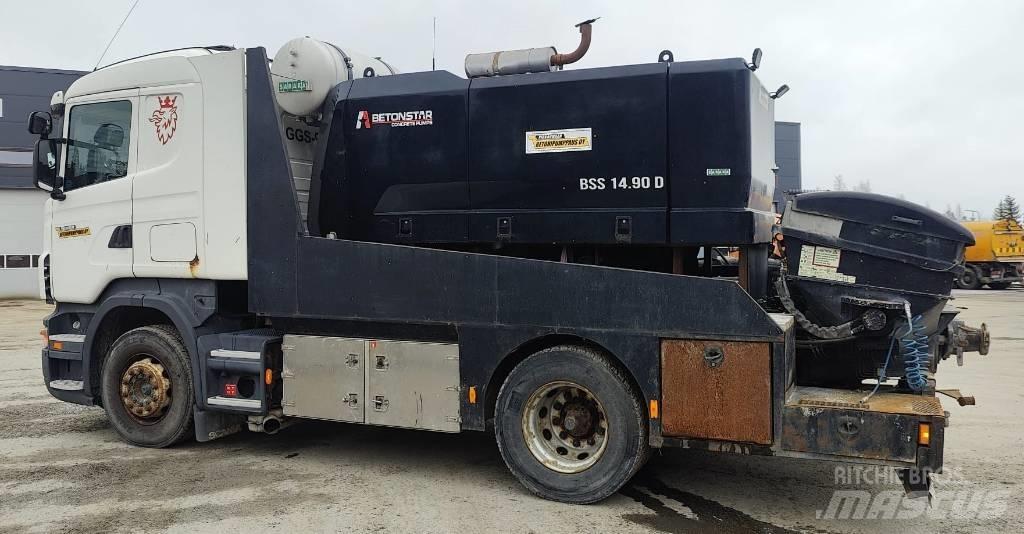 Scania R Pompa pentru beton