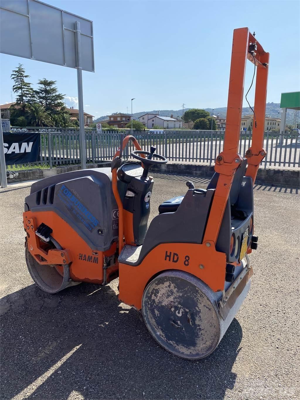 Hamm HD 8 Cilindri compactori dubli