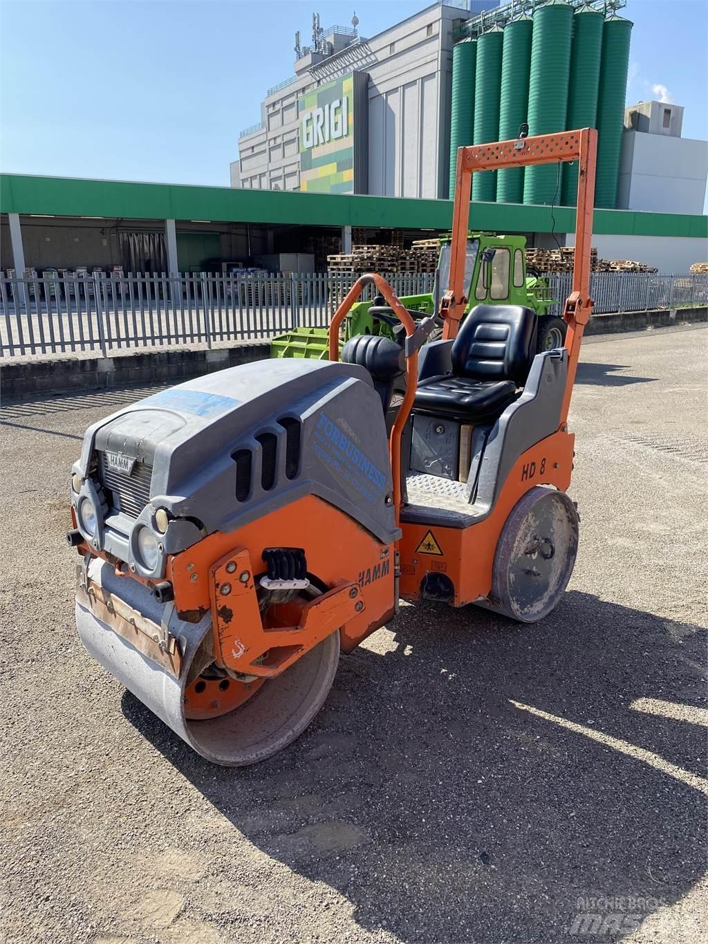 Hamm HD 8 Cilindri compactori dubli