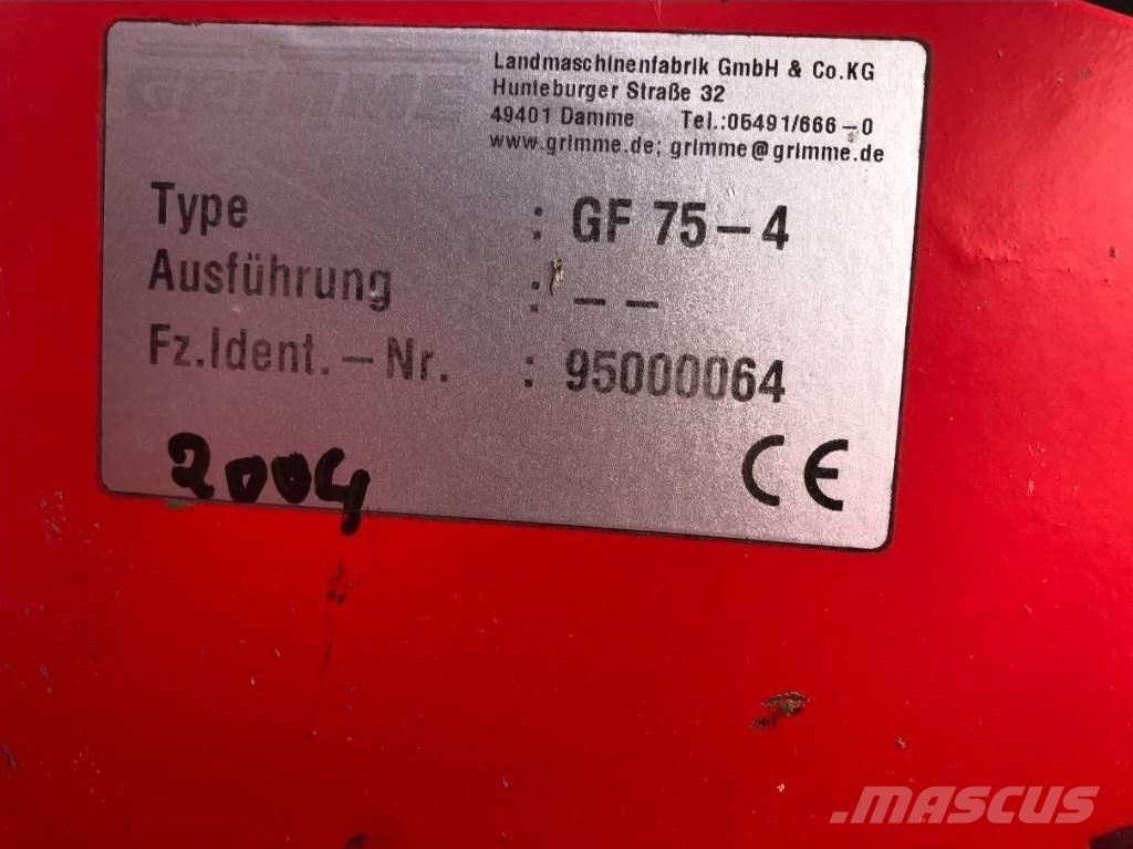 Grimme GF 75-4 Combine recoltat cartofi