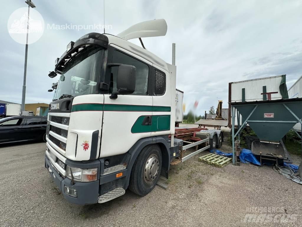 Scania R 124 LB Camion cadru container