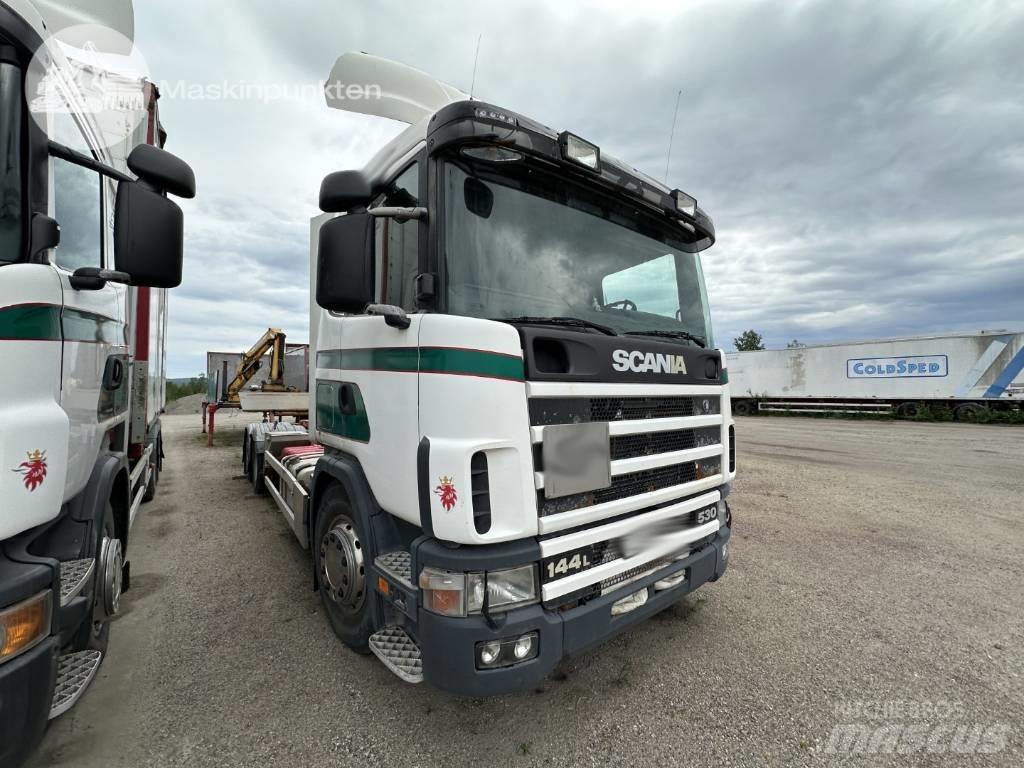 Scania R 124 LB Camion cadru container