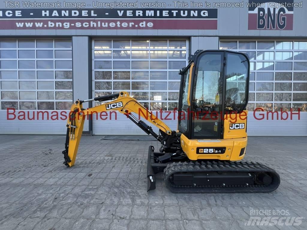 JCB 25Z -werkneu- Mini excavatoare < 7t